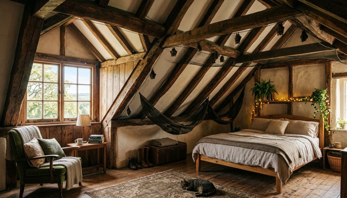 Comment les méthodes douces peuvent sauver votre grenier des chauves-souris ?